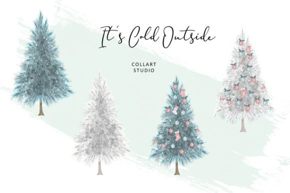 Christmas Illustrations, Tree, Decor: A Creative Resource for Your Holiday Projects