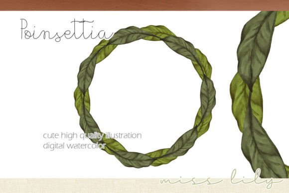 Christmas Leaf Wreath