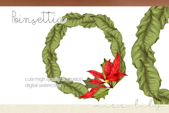 Christmas Poinsettia Wreath: A Versatile Decorative Element for Holiday Creations