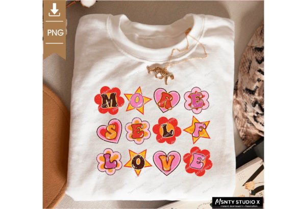 Embrace Self-Love with More Self Love Sublimation PNG