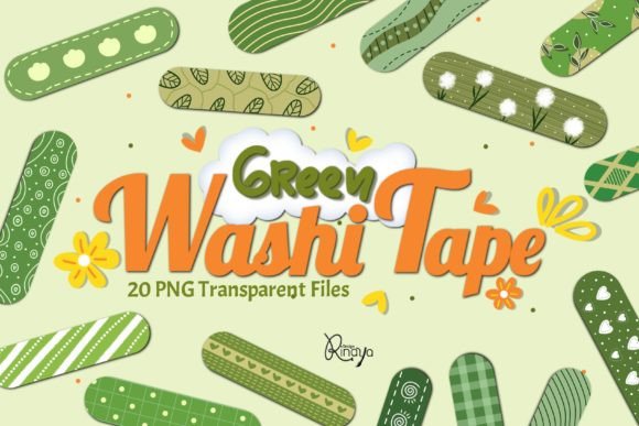 Green Washi Tape: A Versatile Tool for Creative and Practical Workflows