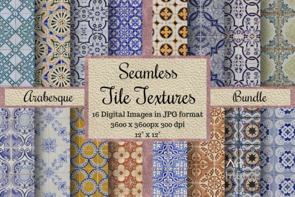 Seamless Arabesque Tile Textures: A Game-Changer for Designers and Creators