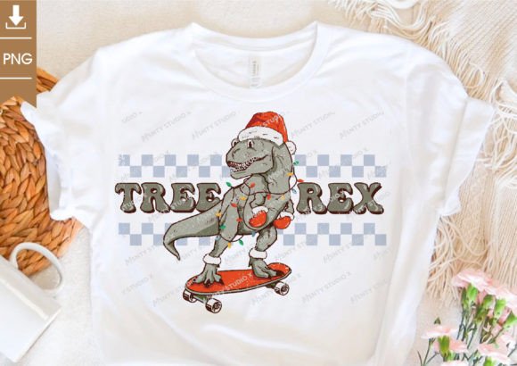 Tree Rex Boy Png Sublimation